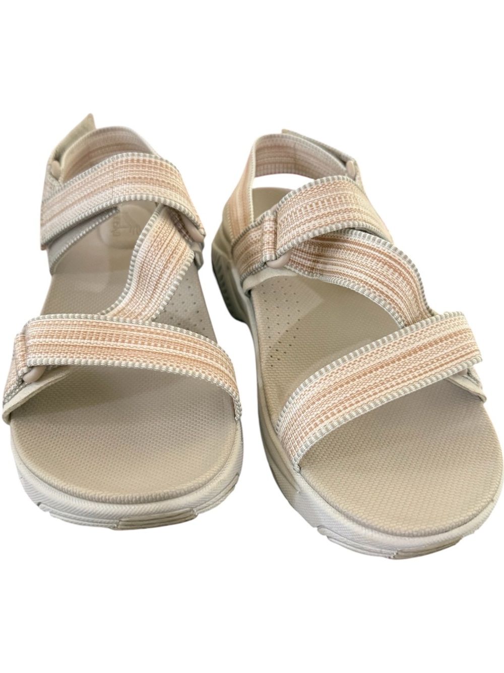 Dansko Rayna Webbing Sandals Taupe Multi Women’s 36 US 5.5-6